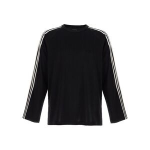 Y-3 Unisex 'Y-3 Long Sleeve Tee 3-Stripes' T-Shirt
